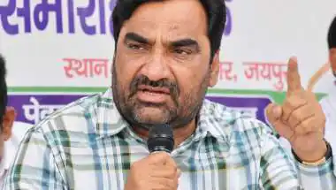 हनुमान बेनीवाल की सुरक्षा में कटौती और किसानों के मुद्दों को लेकर आरएलपी का कलक्ट्रेट पर जोरदार प्रदर्शन