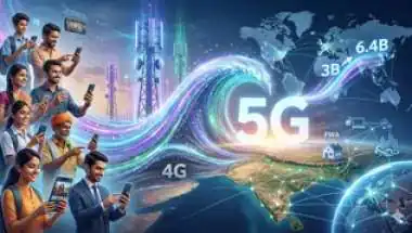 भारत में 5G का विस्फोटक विस्तार: 2031 तक 1.1 अरब पार होंगे 5G यूजर्स, मोबाइल डेटा खपत में दुनिया में नंबर-1 बना देश