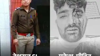दूध गर्म करने से मना किया तो SI ने पहलवान का फोड़ा सिर: डंबल से किया हमला, गला दबाकर की मारपीट