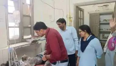 खेतड़ी में गैस रिसाव से बड़ा हादसा: लोहे की गाटर काटते समय मजदूर झुलसा, हालत गंभीर