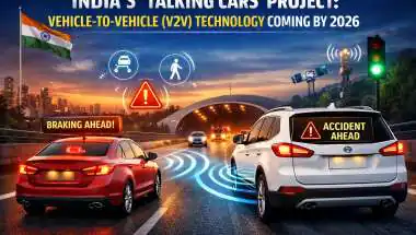 कनेक्टेड कारों के लिए बड़ी खुशखबरी: V2V कम्युनिकेशन हेतु स्पेक्ट्रम मंजूर, सड़क सुरक्षा होगी और मजबूत