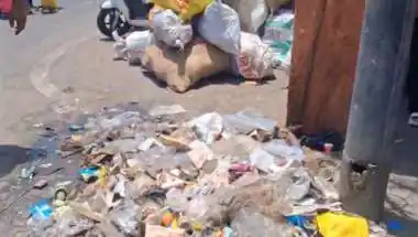 जयपुर में सफाई कर्मचारियों की 'झाड़ू डाउन' हड़ताल का बड़ा असर, शहरभर में कचरे के ढेर; डोर-टू-डोर कलेक्शन ठप