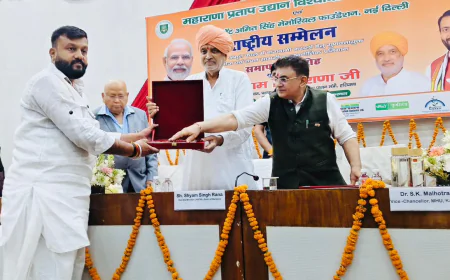 बालोतरा के किसान ने राष्ट्रीय मंच पर लहराया परचम, नितिन पारख को मिला ‘अमित उद्यान रत्न अवॉर्ड-2026’