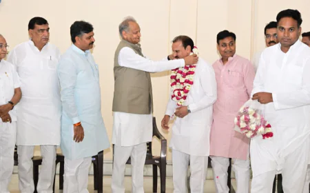 राज्यसभा चुनाव: कांग्रेस ने नीरज डांगी पर दोबारा जताया भरोसा, नामांकन दाखिल... दलित वोट बैंक पर फोकस