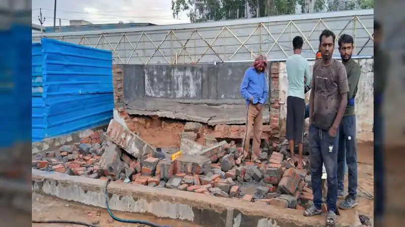 भिवाड़ी में दर्दनाक हादसा: निर्माणाधीन प्लांट में टंकी की दीवार ढही, तीन मासूम भाई-बहनों की मौत