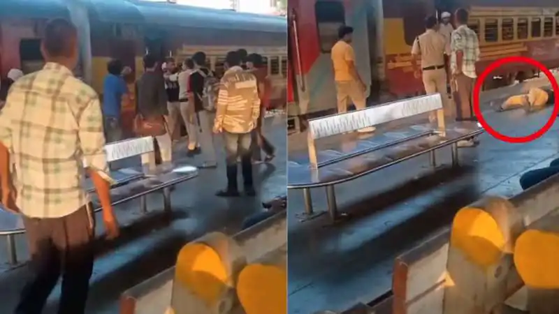 दिल्ली शाहदरा रेलवे स्टेशन पर सीट को लेकर विवाद... यात्री की पीट-पीटकर हत्या... वीडियो वायरल