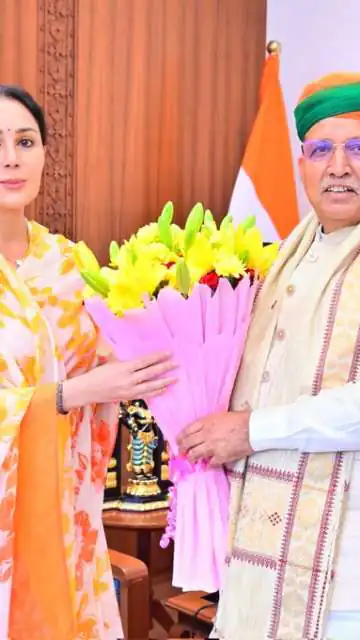 दिल्ली दौरे पर दिया कुमारी, राष्ट्रीय अध्यक्ष से लेकर केंद्रीय मंत्री तक से की अहम मुलाकात