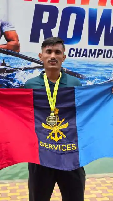 रेगिस्तान के लाल प्रवीण सिंह धांधू ने U-23 रोइंग नेशनल चैंपियनशिप में जीता गोल्ड, एशियन चैंपियनशिप के लिए चुने गए