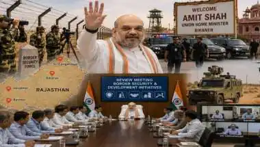 पाक सीमा से सटे 5 जिलों की सुरक्षा पर आज अमित शाह की हाईलेवल बैठक, ड्रोन और तस्करी पर होगी सख्त समीक्षा