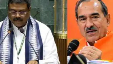 "धर्मेंद्र प्रधान के इस्तीफे पर बड़ा खुलासा या बड़ा दावा? मदन राठौड़ ने प्रदर्शन, राहुल गांधी और डोटासरा पर एक साथ साधा निशाना"