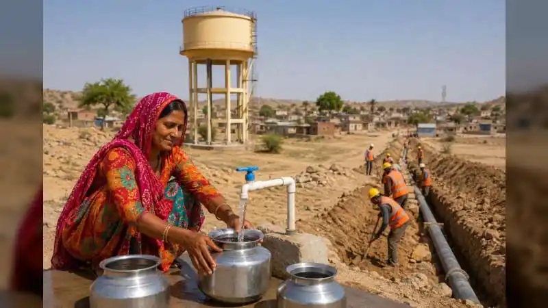 राजस्थान को जल जीवन मिशन 2.0 के तहत ₹486 करोड़ की बड़ी सौगात, ग्रामीण क्षेत्रों में हर घर तक पहुंचेगा नल से जल