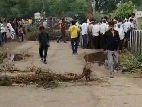 पांचना बांध के पानी को लेकर किसानों का आंदोलन तेज, करौली-सवाई माधोपुर में 40 घंटे से अधिक समय से जाम
