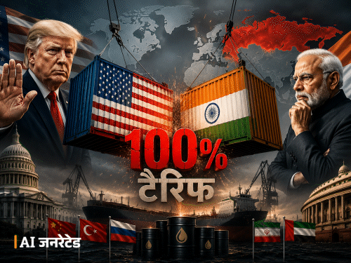 रूस से तेल खरीदने पर भारत पर अमेरिका की सख्ती! 100% टैरिफ वाला बिल अमेरिकी सीनेट में पेश