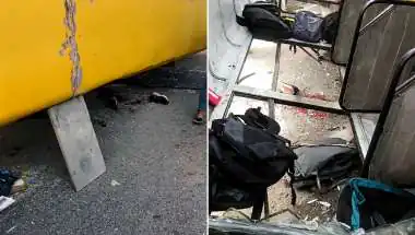 जोबनेर में भीषण सड़क हा*दसा, स्कॉर्पियो से टकराकर पलटी स्कूल बस; कई बच्चे अस्पताल पहुंचे !