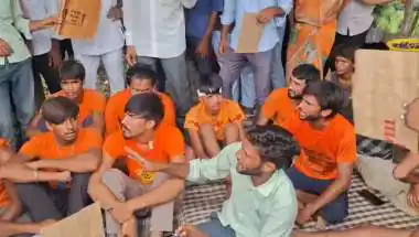 बस्सी में कांवड़ यात्रा पर हमले के बाद तनाव: सड़क पर उतरे ग्रामीण, पुलिस को दिया 4 बजे तक का अल्टीमेटम