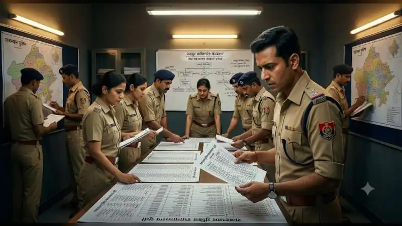 राजस्थान पुलिस में बड़ा फेरबदल: एक साथ 57 ASP और 24 DSP के तबादले