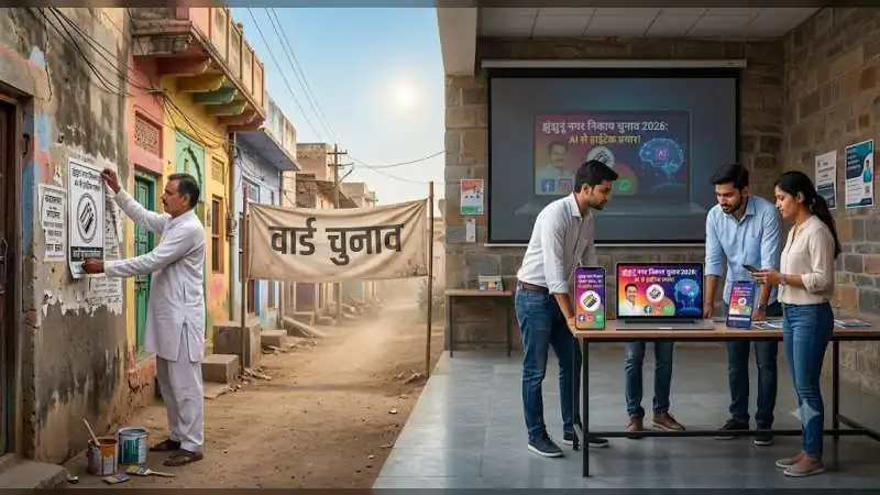 पोस्टर-बैनर हुए पुराने, AI और सोशल मीडिया से हाईटेक हुआ चुनाव प्रचार
