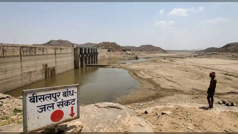 मानसून की सुस्त चाल ने बढ़ाई टेंशन, बीसलपुर बांध खाली, जानें राजस्थान के बांधों का हाल