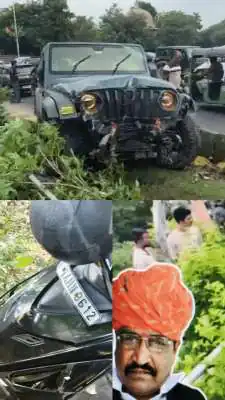 तेज रफ्तार थार ने स्कूटी सवार बुजुर्ग को 50 मीटर तक घसीटा,अस्पताल में इलाज के दौरान तोड़ा दम
