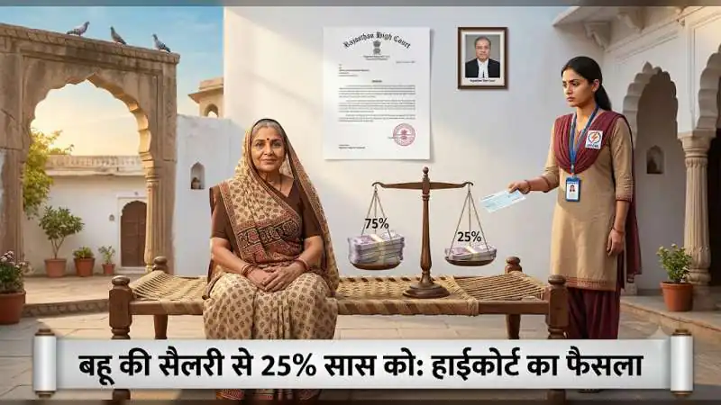 अनुकंपा नौकरी पाकर बहू ने रचाई दूसरी शादी, हाईकोर्ट का कड़ा फैसला -हर महीने सैलरी का 25% सास को देने का आदेश