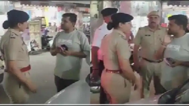 ट्रैफिक सीओ ने बीच सड़क वकील को जड़ा थप्पड़, आक्रोशित वकीलों ने 3 घंटे तक किया चक्काजाम
